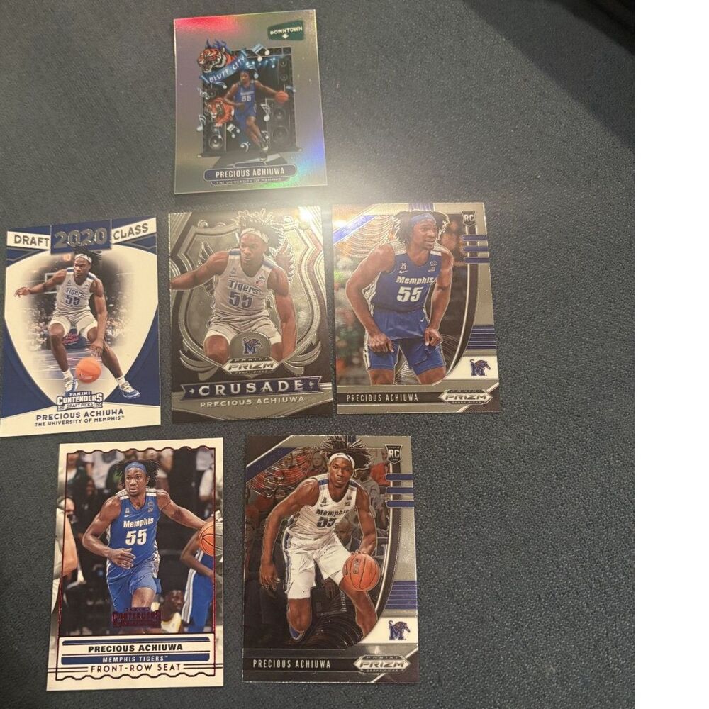 Precious Achiuwa Rookie Card Lot – Includes Downtown RC – Memphis Tigers